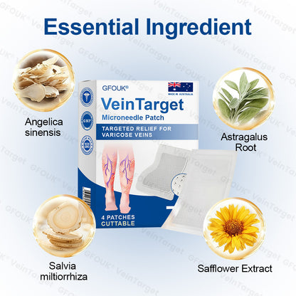 🇦🇺👨‍⚕️✨🌿GFOUK® VeinTarget Microneedle Patch⚡Instant Relief, Long-Term Results