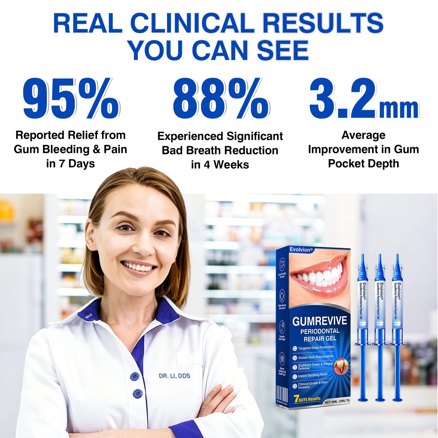 🇦🇺👨‍⚕️✅😁Evolvion® GumRevive Periodontal Repair Gel