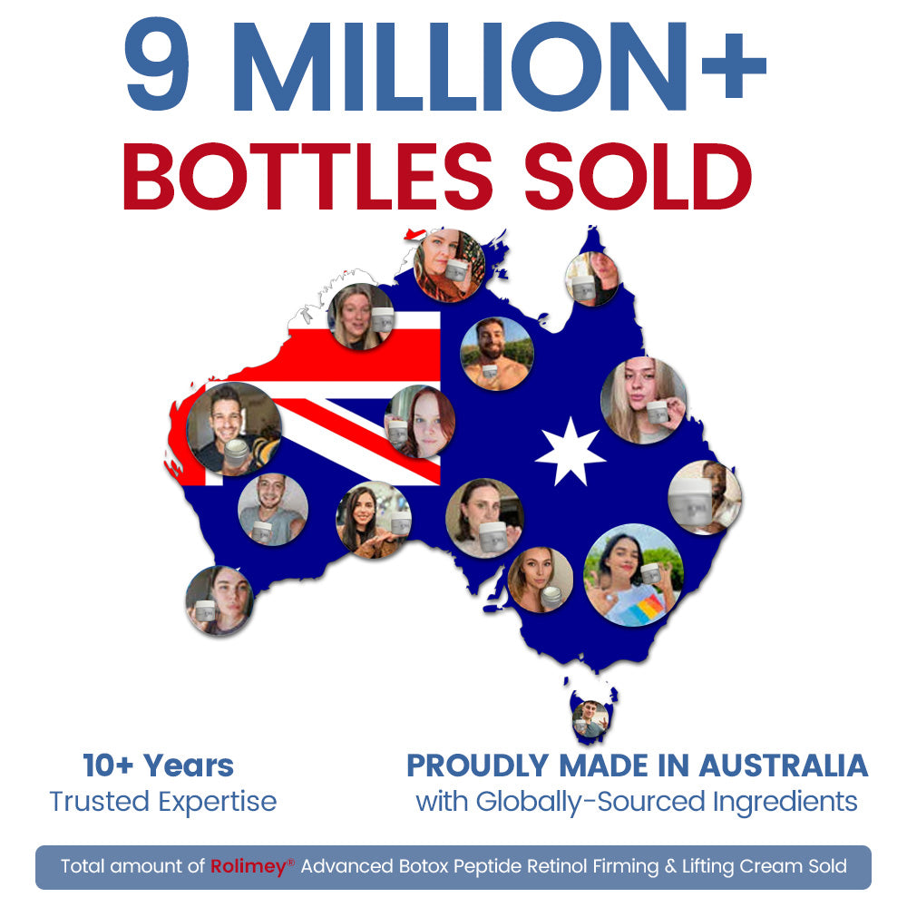 🇦🇺💎Rolimey® Advanced Botox Peptide Retinol Firming & Lifting Cream⏰LAST DAY 80% OFF