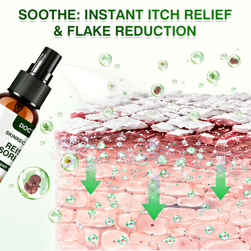 🇦🇺🏅🛡️✅DOCTIA® SkinRecovery Reishi Psoriasis Repair Spray