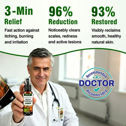 🇦🇺🏅🛡️✅DOCTIA® SkinRecovery Reishi Psoriasis Repair Spray