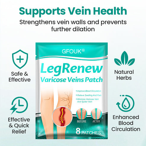 🇦🇺⚡Instant Relief, Long-Term Results🥇🌿GFOUK® LegRenew Varicose Veins Patch