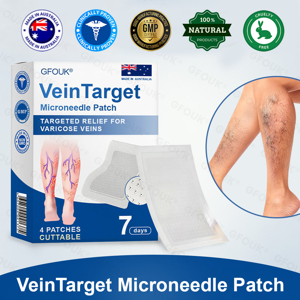 🇦🇺👨‍⚕️✨🌿GFOUK® VeinTarget Microneedle Patch⚡Instant Relief, Long-Term Results